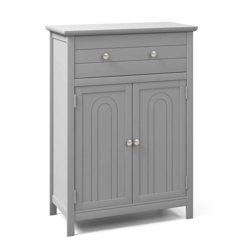 Red Barrel Studio® Freestanding Bathroom Storage Cabinet Floor Cabinet ...